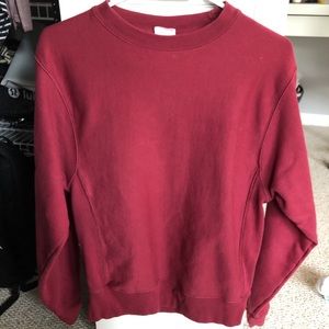 Maroon Champion Sweater